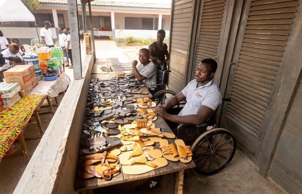 Leather works by Ghana Society for the Socially Disadvantaged