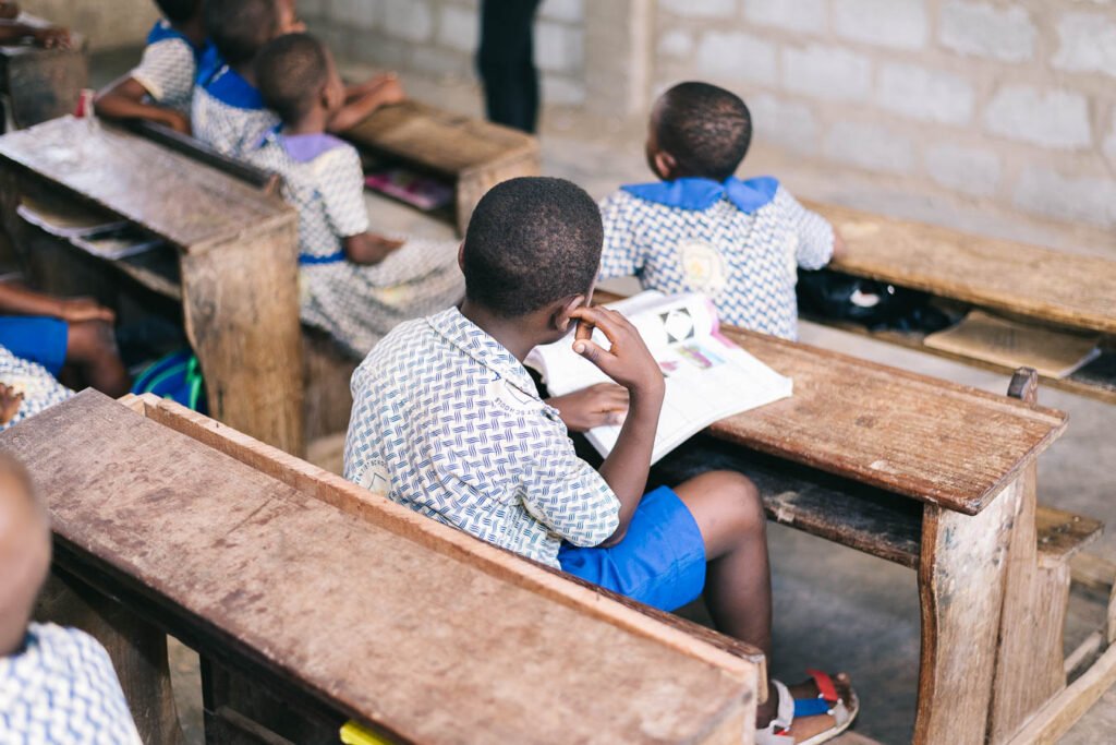 Students of Ashaiman SDA Basic 